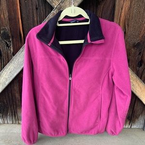Lands End Fleece Jacket—M
